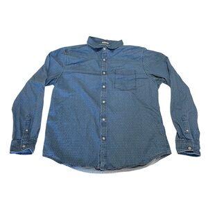 Denim & Flower Ricky Singh Denim Slim Fit Button Down Shirt Men’s Size XL